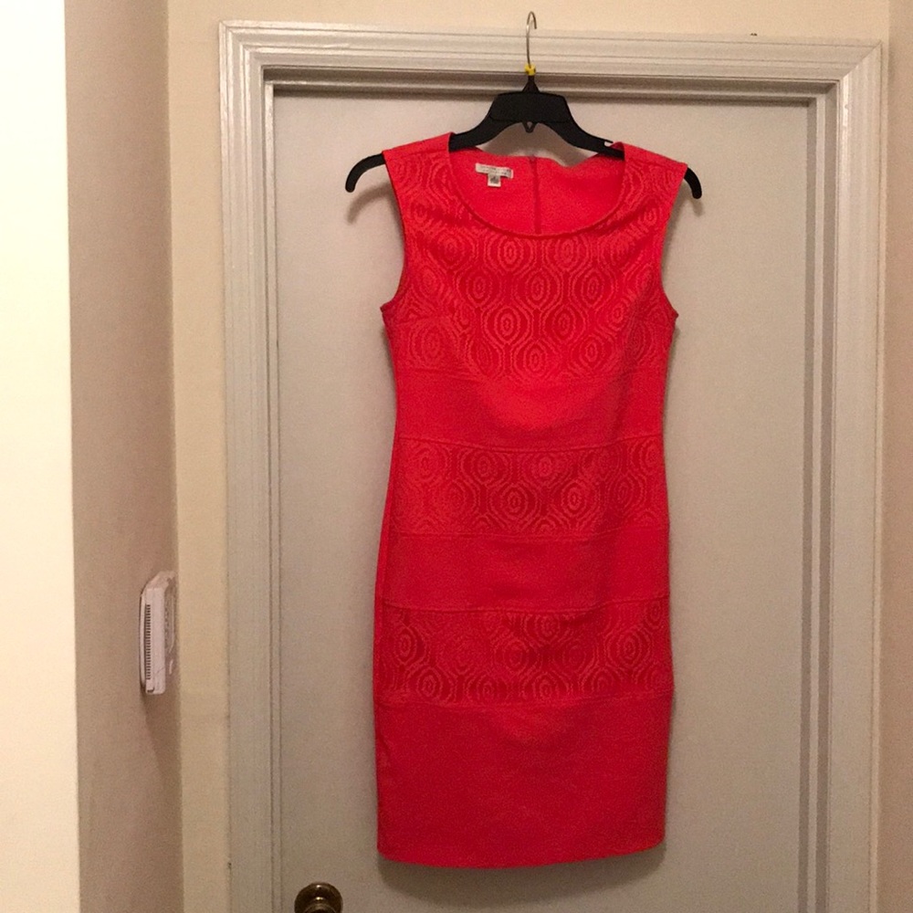 Coral dress